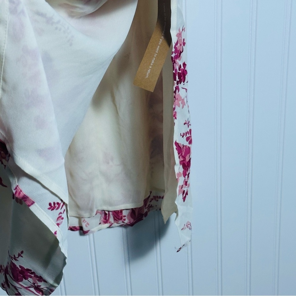 NWT Reformation Besse Midi Floral Dress Sz 8 Paris Pink Floral Wedding Feminine - Picture 4 of 16
